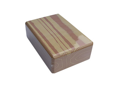 EVA木纹色瑜伽砖